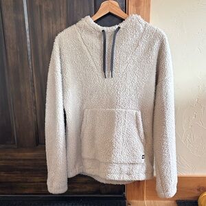 686 Cream Sherpa hoodie Sweater